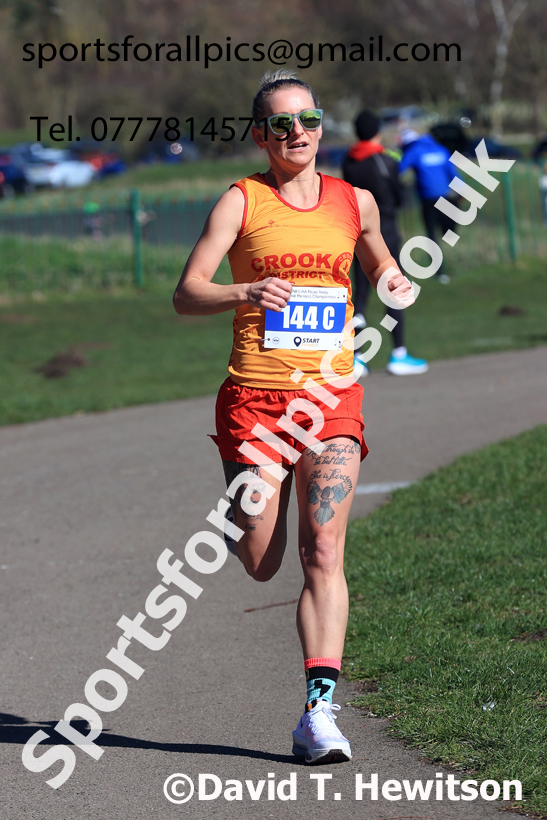 Masters Women Over-35s, 2026 NECAA Royal Signals Road Relays, Hetton Lyons Country Park, Hetton le Hole. Photo: David T. Hewitson/Sports for All Pics